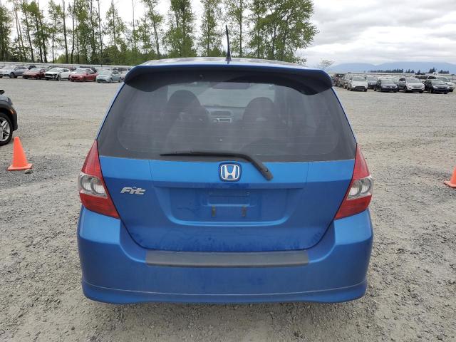 JHMGD38617S032997 - 2007 HONDA FIT S 蓝色 照片 6