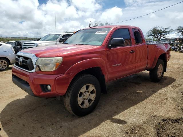 5TFUU4EN8FX146454 - 2015 TOYOTA TACOMA ACCESS CAB წითელი ფოტო 1