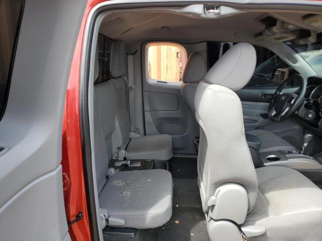 5TFUU4EN8FX146454 - 2015 TOYOTA TACOMA ACCESS CAB წითელი ფოტო 10