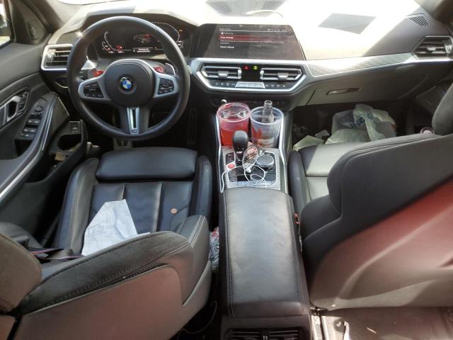 WBS33AY03NFM24090 - 2022 BMW M3 COMPETITION GRAY photo 8