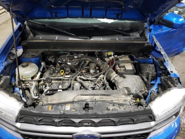 3FTTW8F93NRA18533 - 2022 FORD MAVERICK XL BLUE photo 11