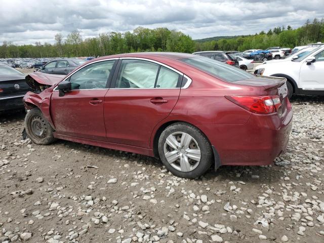 4S3BNAA6XF3048955 - 2015 SUBARU LEGACY 2.5I RED photo 2