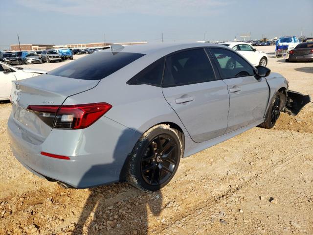 2HGFE2F55NH534187 - 2022 HONDA CIVIC SPORT 灰色 照片 3