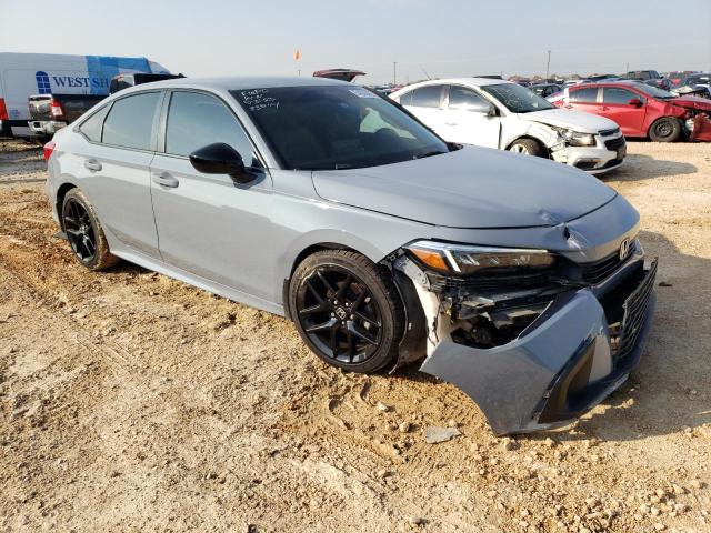 2HGFE2F55NH534187 - 2022 HONDA CIVIC SPORT 灰色 照片 4