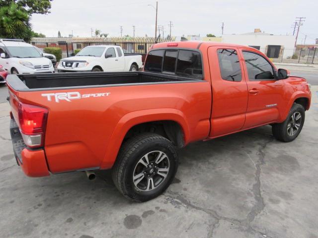 5TFRZ5CN7GX010897 - 2016 TOYOTA TACOMA ACCESS CAB ნარინჯისფერი ფოტო 4