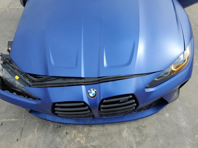 WBS33AY09MFL35025 - 2021 BMW M3 COMPETITION BLUE photo 11