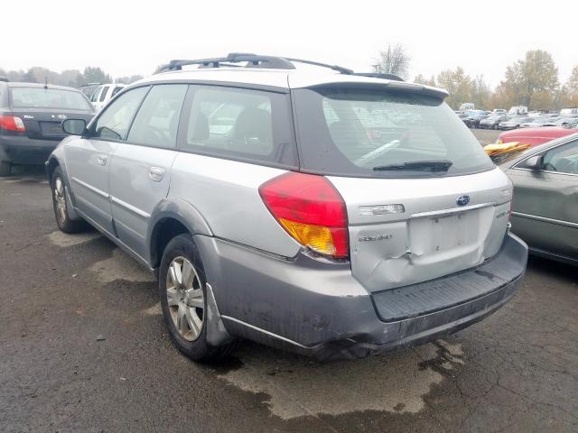 4S4BP62C457372515 - 2005 SUBARU LEGACY OUTBACK 2.5I LIMITED  photo 3