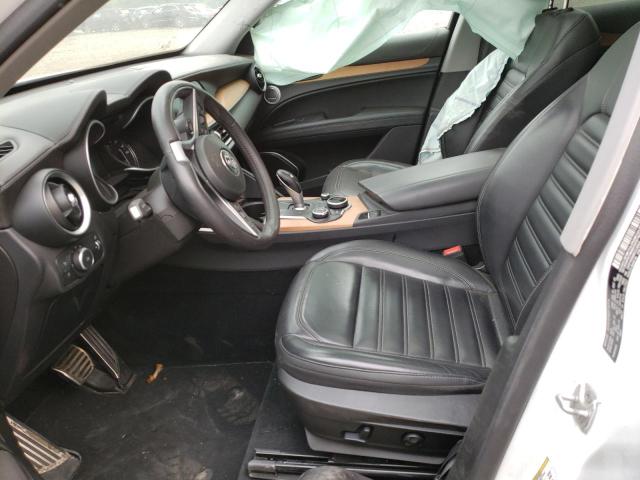 ZASPAKBN9K7C38303 - 2019 ALFA ROMEO STELVIO TI WHITE photo 7