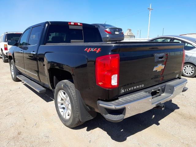 1GCUKSEC3JF154193 - 2018 CHEVROLET silverado K1500 LTZ BLACK photo 3