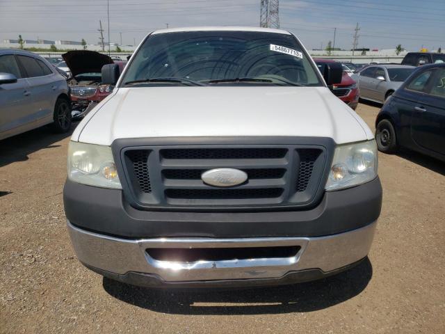 1FTRF12217NA06395 - 2007 FORD F150 WHITE photo 5