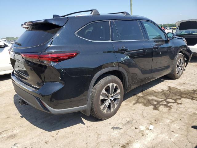 5TDHZRBH0LS054626 - 2020 TOYOTA HIGHLANDER XLE Negro foto 3