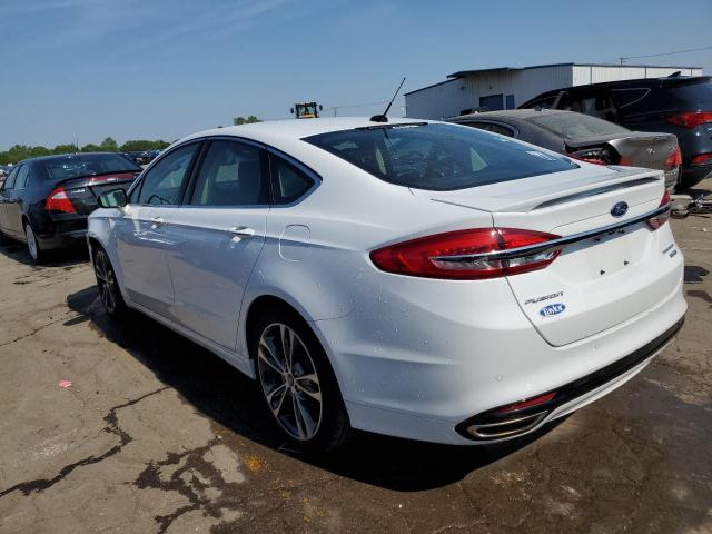 3FA6P0D97HR262792 - 2017 FORD FUSION TITANIUM WHITE photo 2