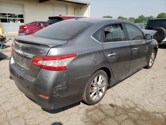 3N1AB7AP5FY327000 - 2015 NISSAN SENTRA S GRAY photo 3