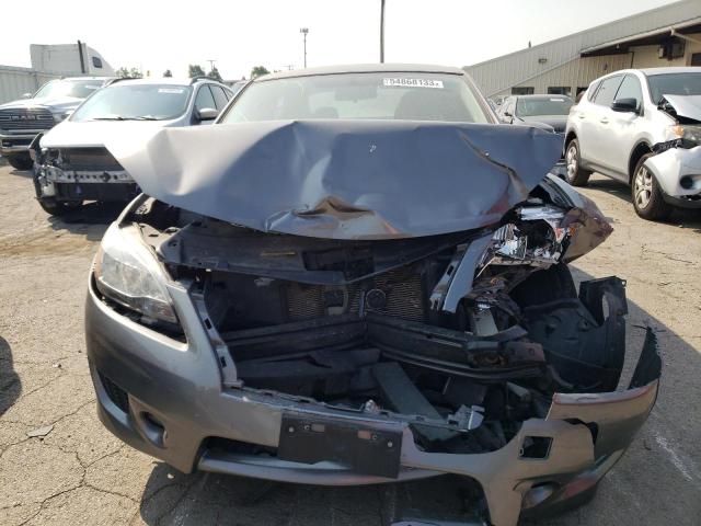 3N1AB7AP5FY327000 - 2015 NISSAN SENTRA S GRAY photo 5