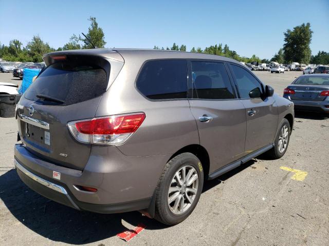 5N1AR2MM4EC691375 - 2014 NISSAN PATHFINDER S GRAY photo 3