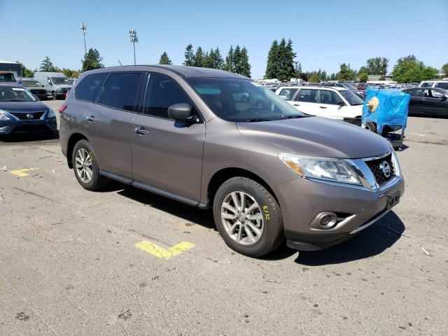 5N1AR2MM4EC691375 - 2014 NISSAN PATHFINDER S GRAY photo 4