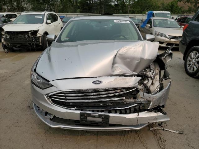 3FA6P0LU2JR128610 - 2018 FORD FUSION SE HYBRID SILVER photo 5