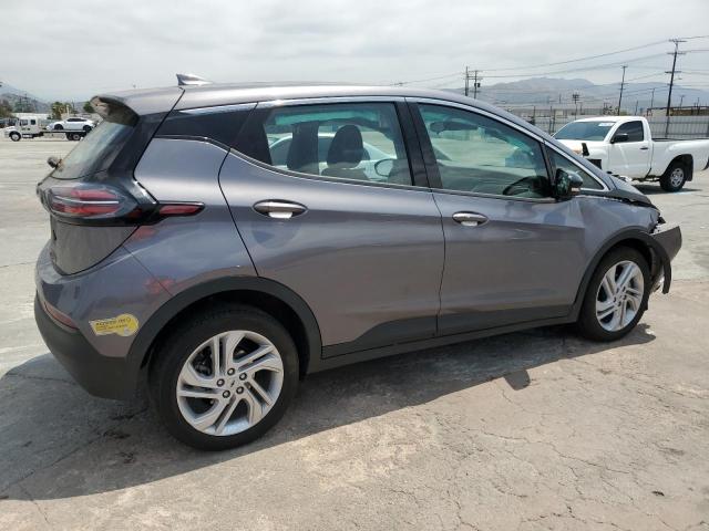 1G1FW6S04N4123799 - 2022 CHEVROLET BOLT EV 1LT GRAY photo 3