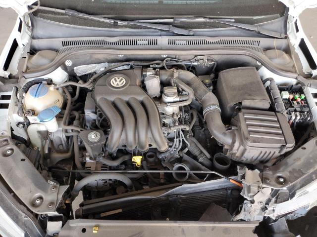 3VW2K7AJXEM430882 - 2014 VOLKSWAGEN JETTA BASE თეთრი ფოტო 11