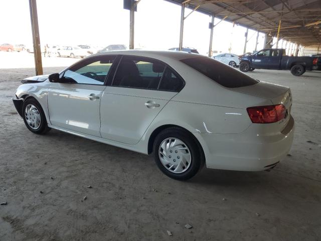 3VW2K7AJXEM430882 - 2014 VOLKSWAGEN JETTA BASE თეთრი ფოტო 2