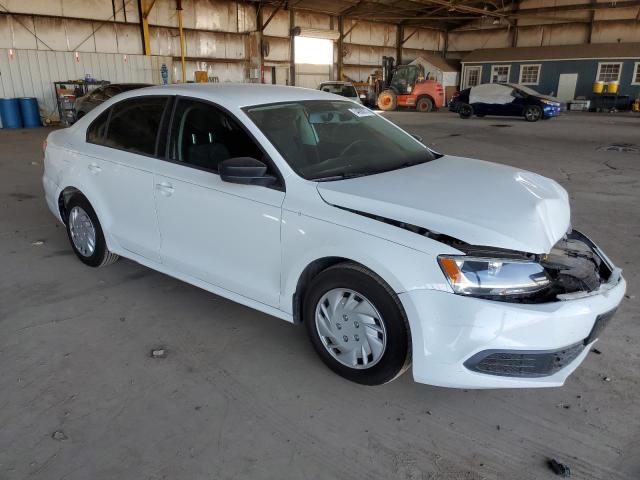 3VW2K7AJXEM430882 - 2014 VOLKSWAGEN JETTA BASE თეთრი ფოტო 4