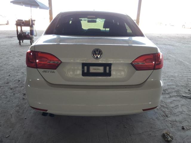 3VW2K7AJXEM430882 - 2014 VOLKSWAGEN JETTA BASE თეთრი ფოტო 6