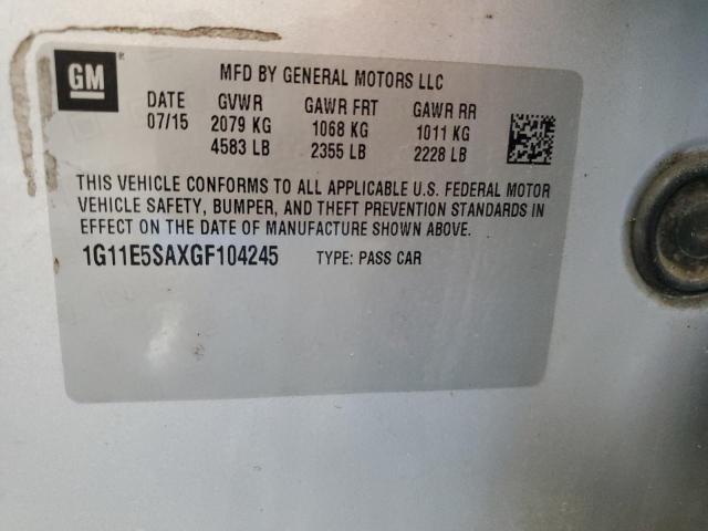 1G11E5SAXGF104245 - 2016 CHEVROLET MALIBU LIM LTZ SILVER photo 13