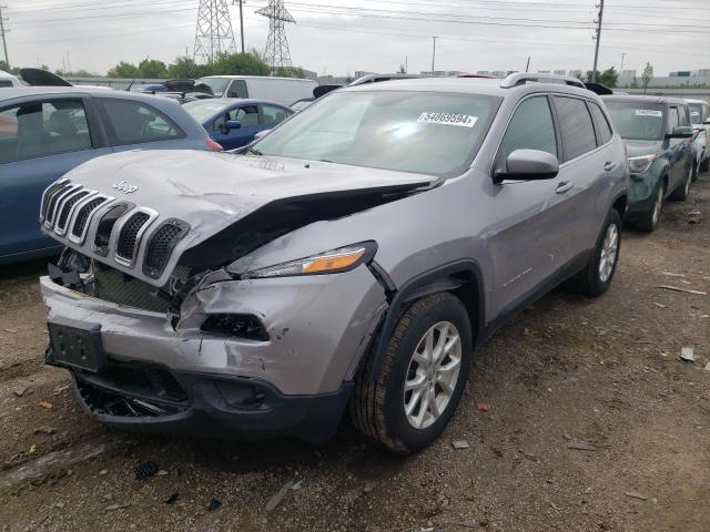 1C4PJMCS4HD223811 - 2017 JEEP CHEROKEE LATITUDE SILVER photo 1