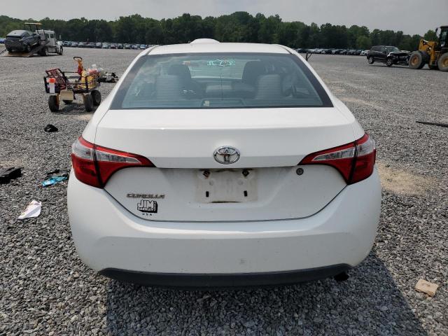 2T1BURHE8FC293470 - 2015 TOYOTA COROLLA L WHITE photo 6