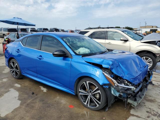 3N1AB8DV1MY202170 - 2021 NISSAN SENTRA SR BLUE photo 4