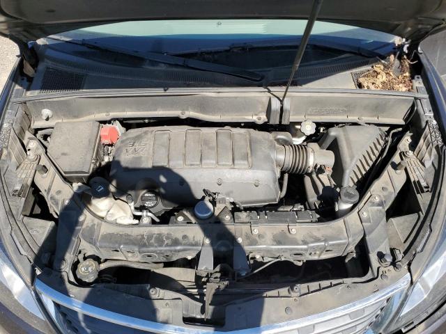 1GNKVFED6FJ197503 - 2015 CHEVROLET TRAVERSE LS CHARCOAL photo 12