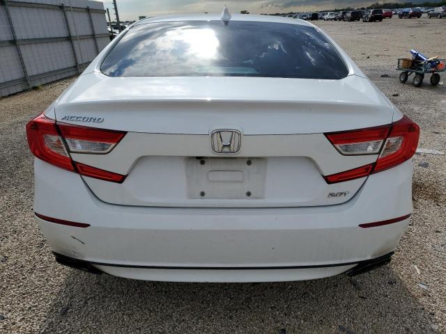 1HGCV2F69JA015907 - 2018 HONDA ACCORD EXL WHITE photo 6