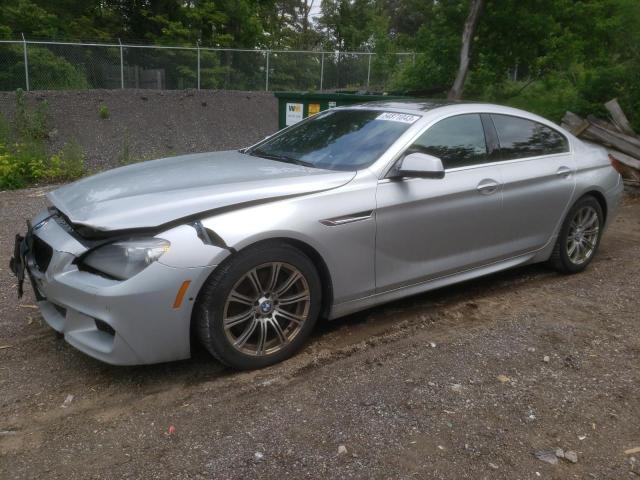 WBA6B4C54DDG67977 - 2013 BMW 650 XI SILVER photo 1