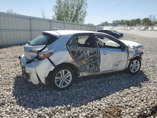 JTND4MBE6N3158527 - 2022 TOYOTA COROLLA SE SILVER photo 3