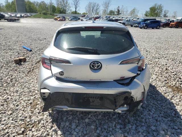 JTND4MBE6N3158527 - 2022 TOYOTA COROLLA SE SILVER photo 6