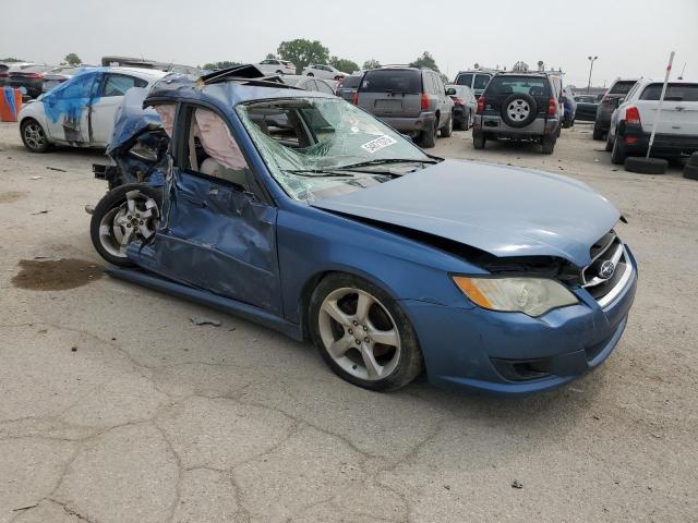 4S3BL616187211409 - 2008 SUBARU LEGACY 2.5I BLUE photo 4