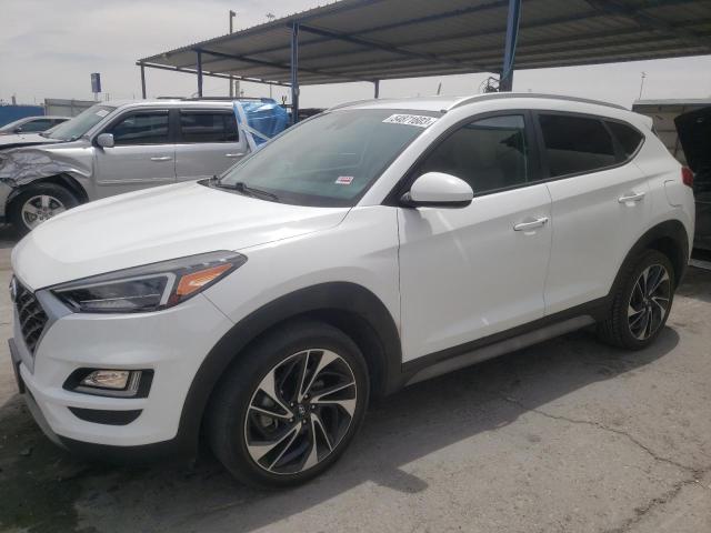 KM8J33AL2LU113544 - 2020 HYUNDAI TUCSON LIMITED WHITE photo 1