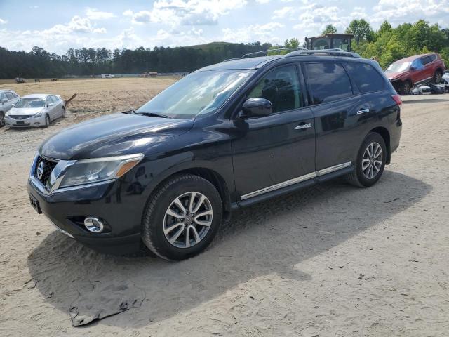 5N1AR2MN9EC605986 - 2014 NISSAN PATHFINDER S BLACK photo 1