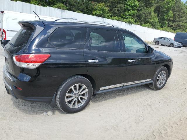 5N1AR2MN9EC605986 - 2014 NISSAN PATHFINDER S BLACK photo 3