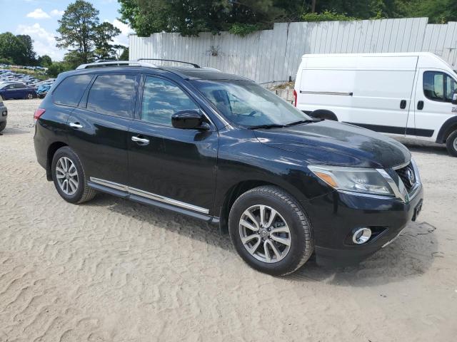 5N1AR2MN9EC605986 - 2014 NISSAN PATHFINDER S BLACK photo 4