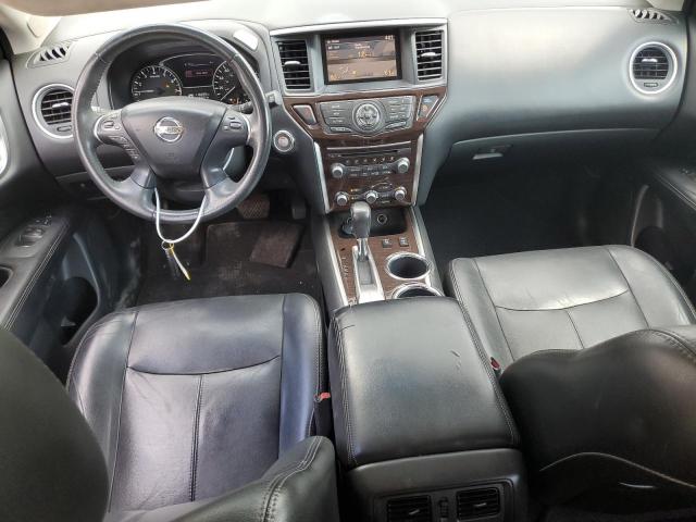 5N1AR2MN9EC605986 - 2014 NISSAN PATHFINDER S BLACK photo 8