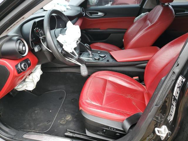 ZARFAEDN9H7548503 - 2017 ALFA ROMEO GIULIA Q4 BLACK photo 7