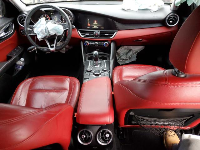 ZARFAEDN9H7548503 - 2017 ALFA ROMEO GIULIA Q4 BLACK photo 8