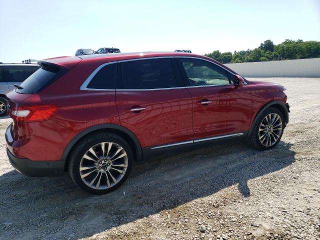 2LMTJ8LRXGBL80086 - 2016 LINCOLN MKX RESERVE Qırmızı foto 3