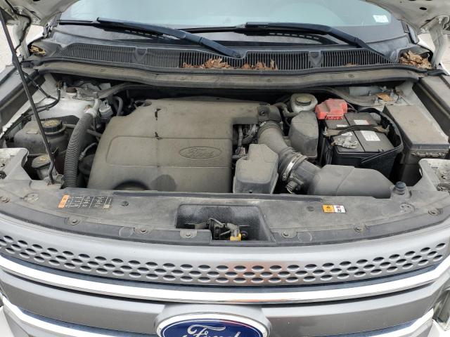 1FM5K8D87FGB89708 - 2015 FORD EXPLORER XLT WHITE photo 12