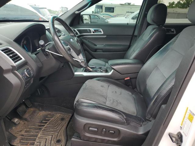 1FM5K8D87FGB89708 - 2015 FORD EXPLORER XLT WHITE photo 7