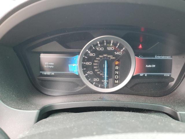 1FM5K8D87FGB89708 - 2015 FORD EXPLORER XLT WHITE photo 9