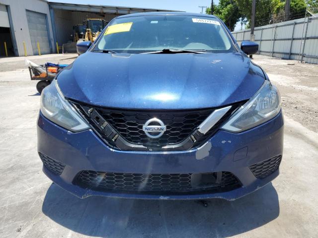 3N1AB7AP8KY282211 - 2019 NISSAN SENTRA S BLUE photo 5