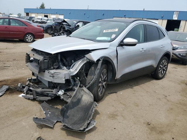 1FMCU9H91LUC78312 - 2020 FORD ESCAPE SEL SILVER photo 1