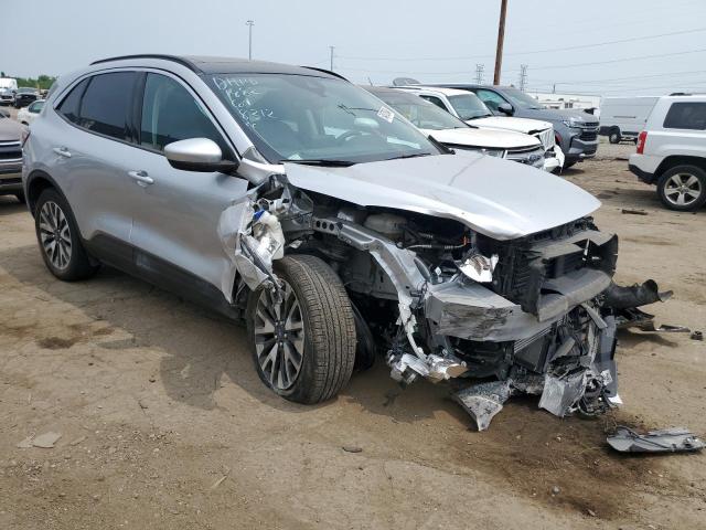 1FMCU9H91LUC78312 - 2020 FORD ESCAPE SEL SILVER photo 4